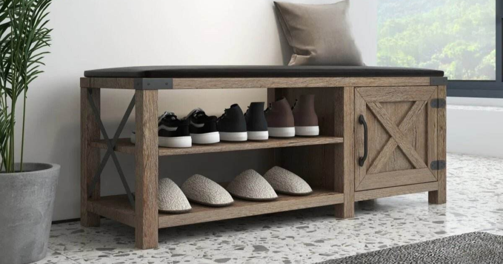 Storage Benches with Dual Function