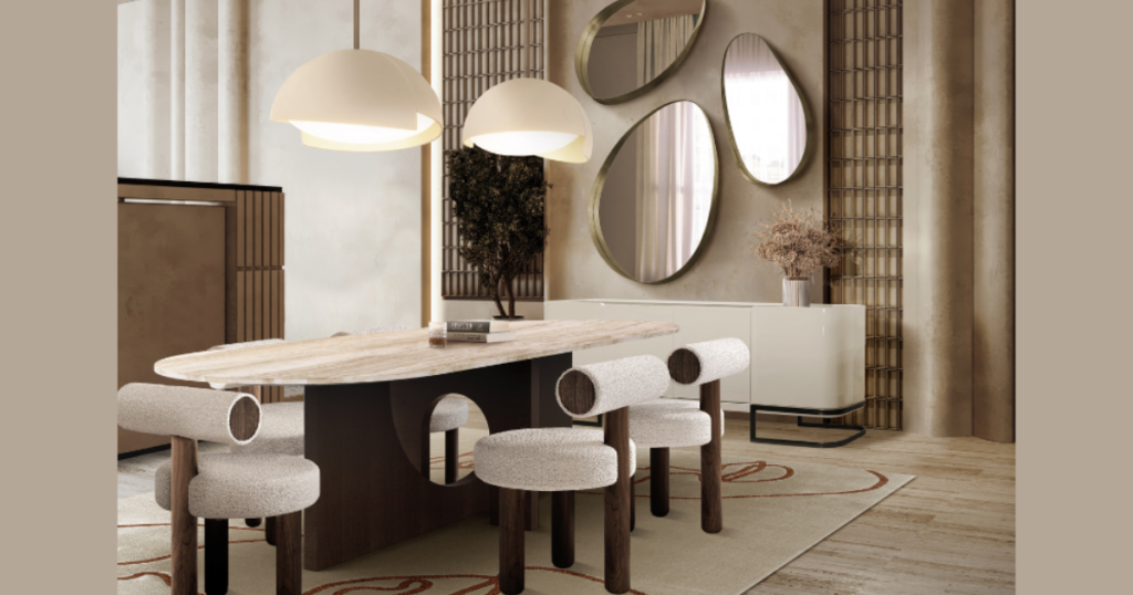  Dining Table with Minimal Elegant Decor