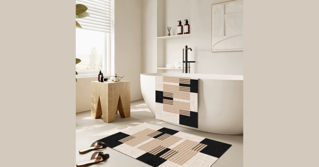 Stylish Bathroom Rug or Mat