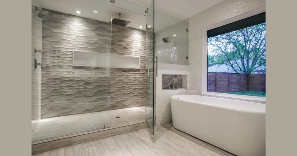 Textured Tiles for Added Depth