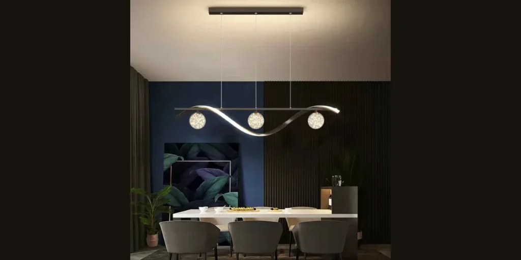 Glass Bowl Ceiling Light for Balanced and Practical Dining Spaces