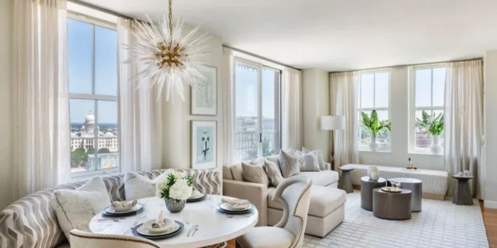 Flush Mount Ceiling Light for Small Dining Areas