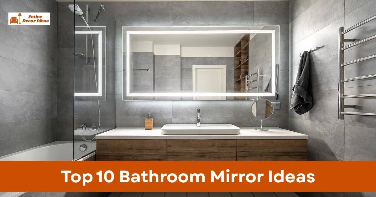 Top 10 Bathroom Mirror Ideas to Upgrade Your Space