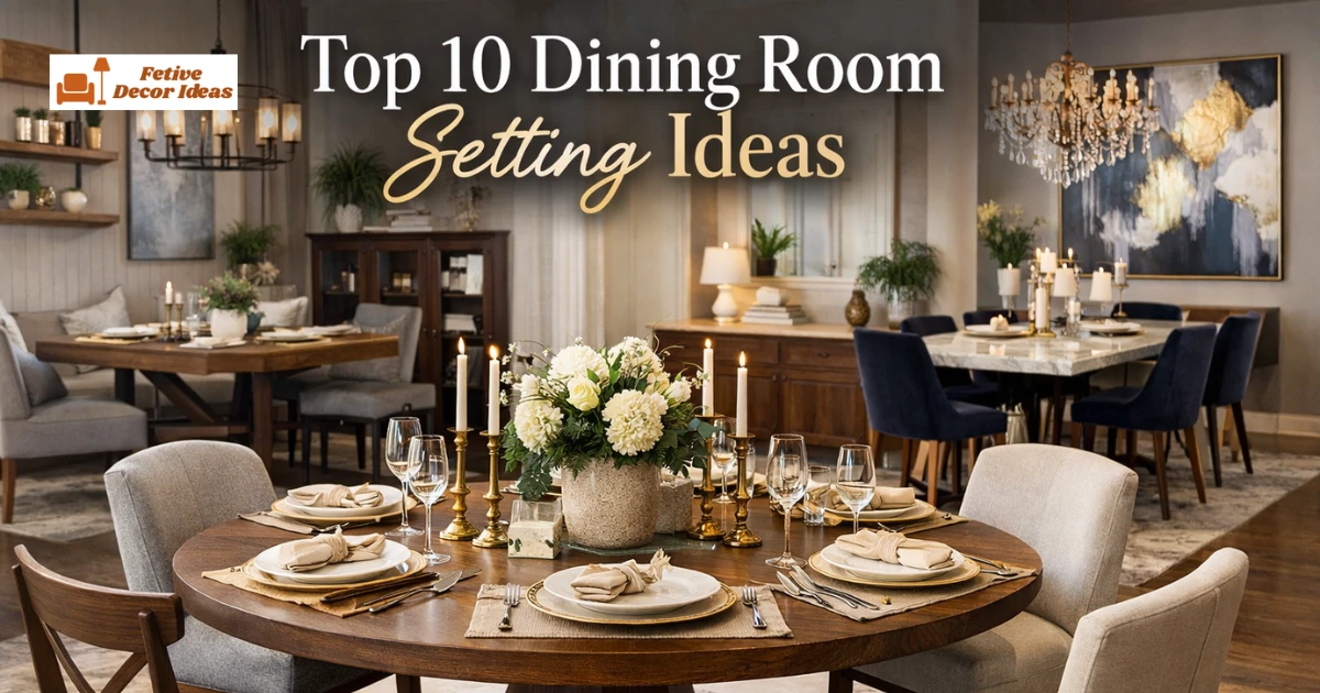 Dining Room Setting Ideas