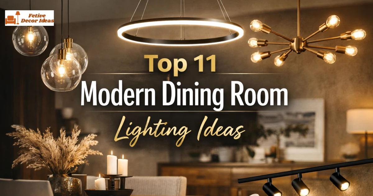 Modern Dining Room Lighting Ideas