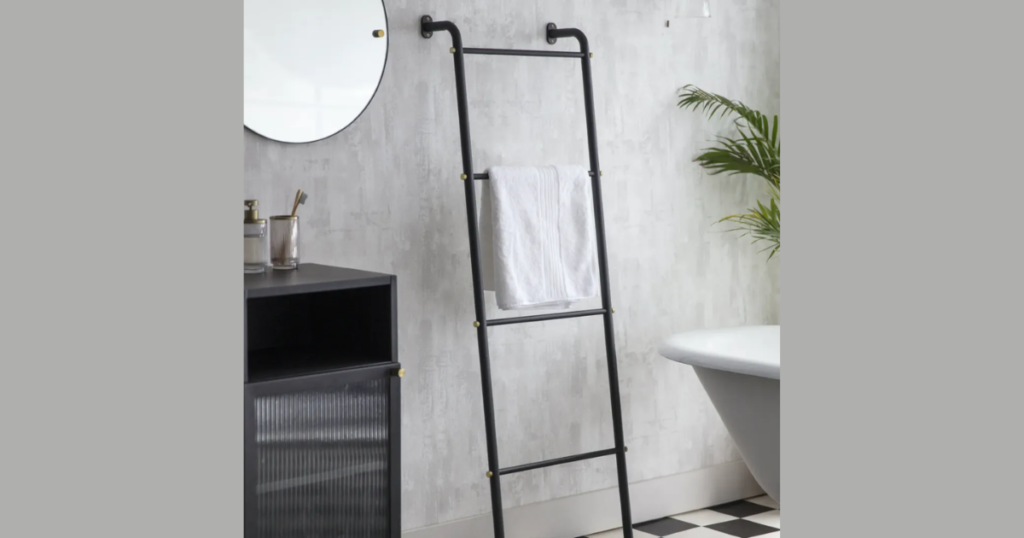 Towel Ladder for Modern Display 