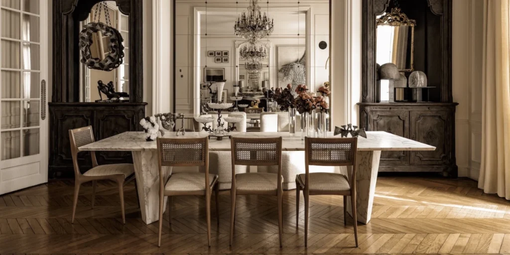 Traditional Dining Room Makeover with Timeless Appeal