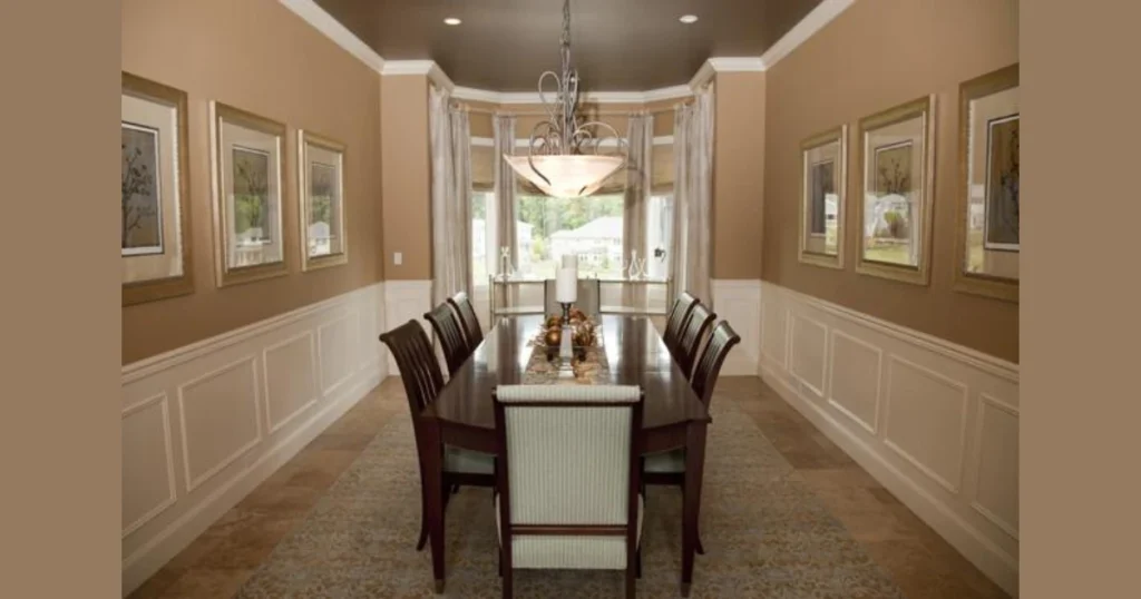 Two-Tone Ceiling Color for Modern Contrast