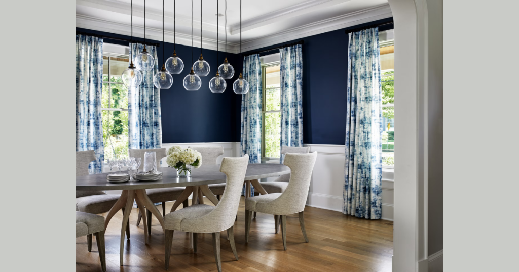 Two-Tone Paneled Walls for Contrast