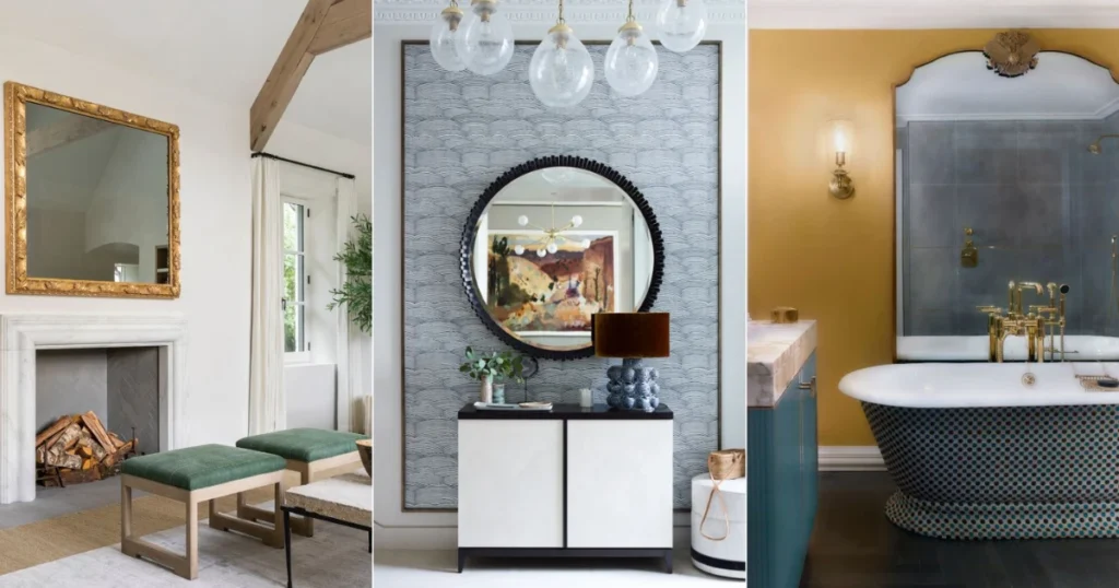 Use a Large Mirror to Make the Room Feel Bigger