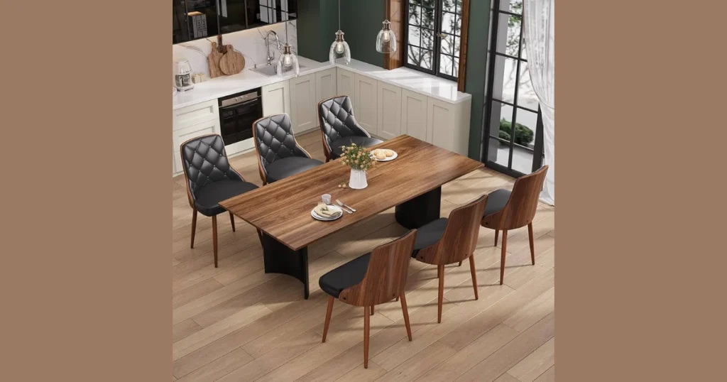 Upgrade Dining Chairs with Simple Cushions