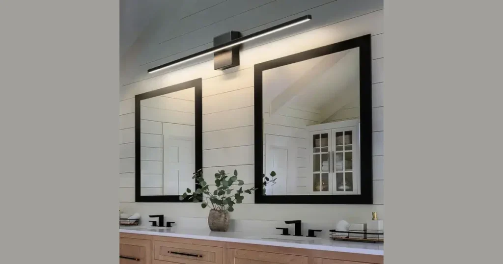 Vanity Lights Above the Mirror