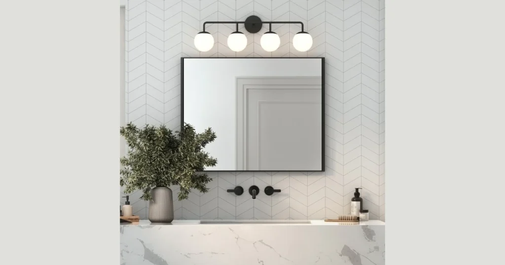 Vintage Globe Cluster Vanity Fixtures