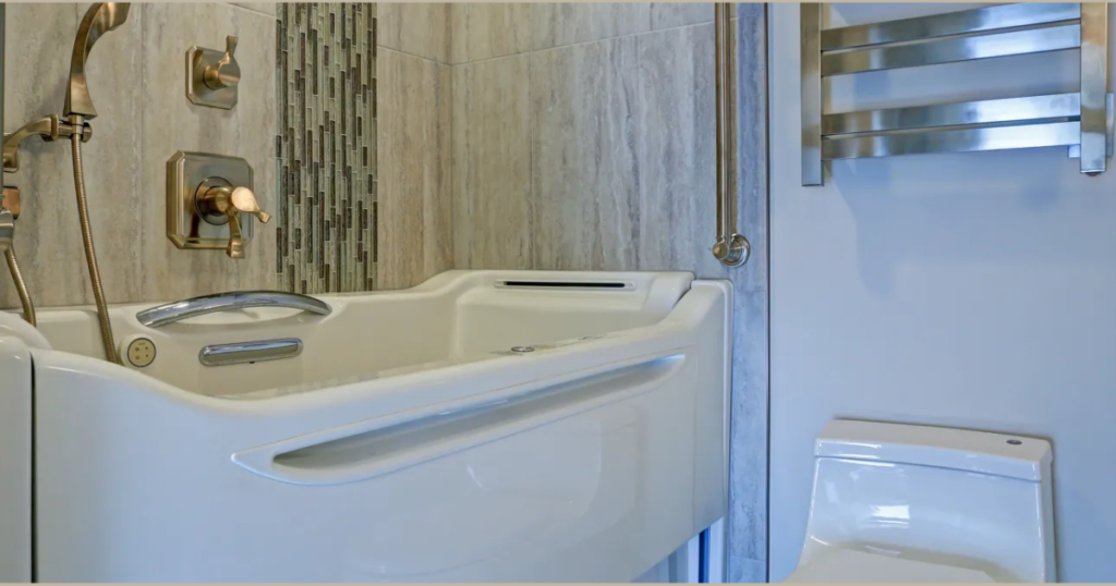 Walk-In Tub for Safety and Comfort