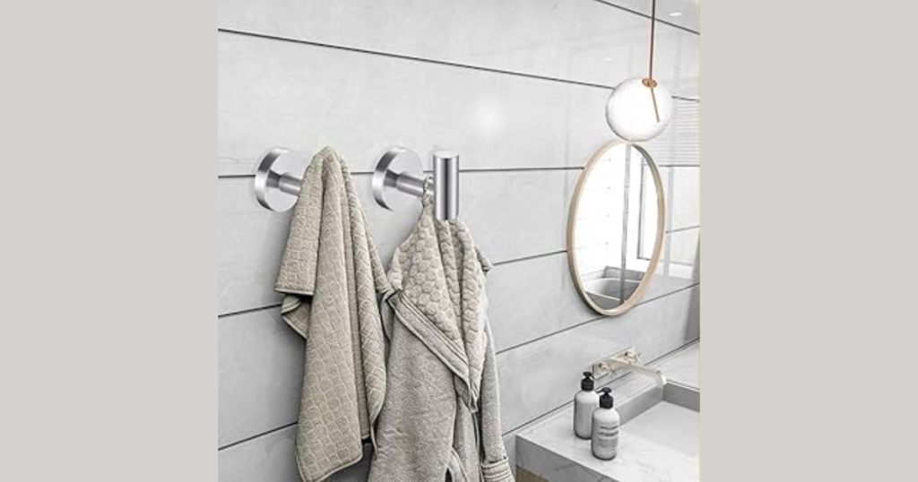Wall-Mounted Towel Hooks