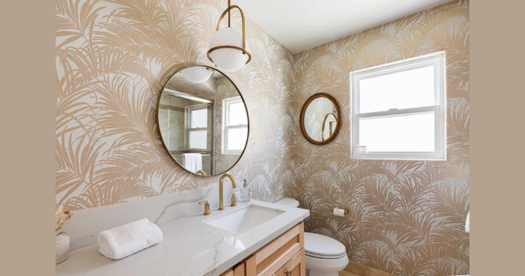 Waterproof Wallpaper Accent Wall for Quick Transformation