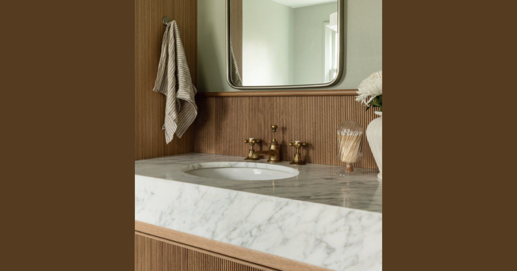 Wood Look Tile Bathroom Backsplash Ideas