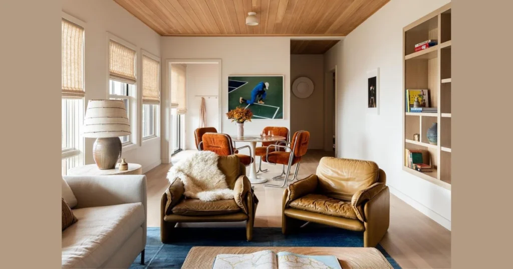 Wood Plank Ceiling for Natural Texture