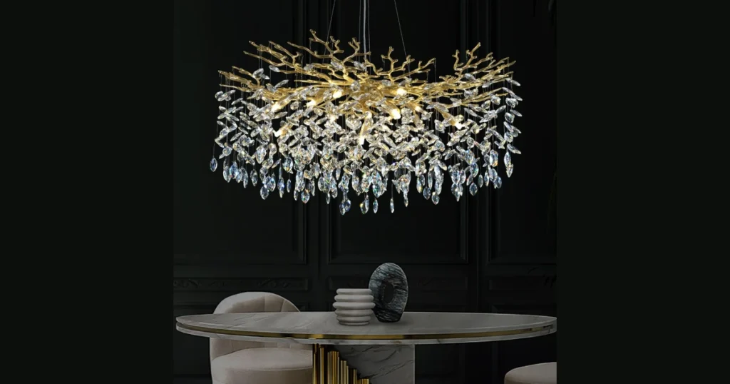Modern Crystal Dining Room Chandeliers