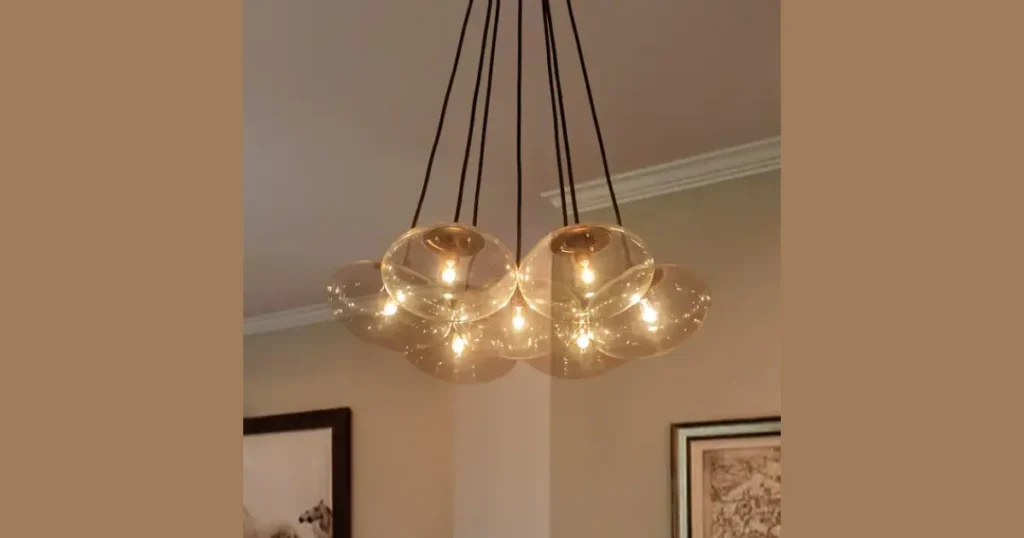 Minimalist Glass Globe Chandeliers