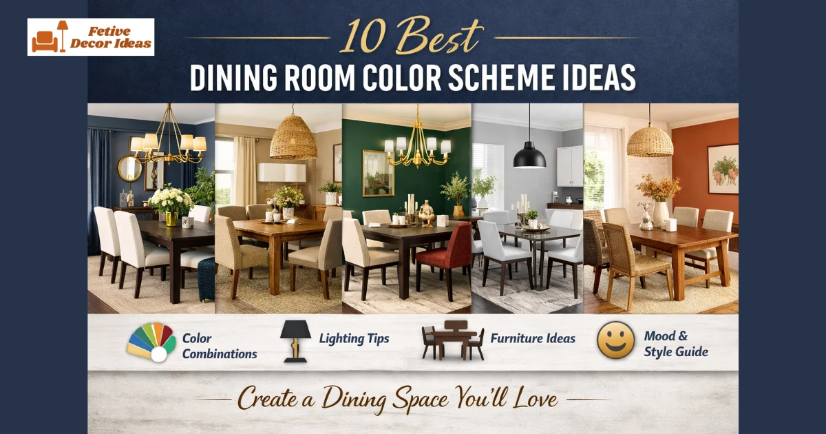 dining room color scheme ideas