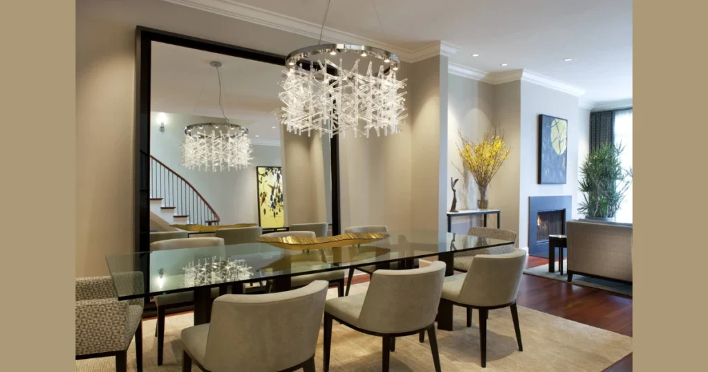 ideas Mirror Accent to Enhance Light and Space