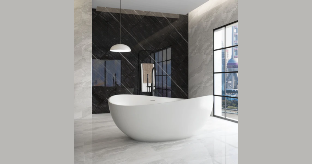 tone Resin Tub for Contemporary Style