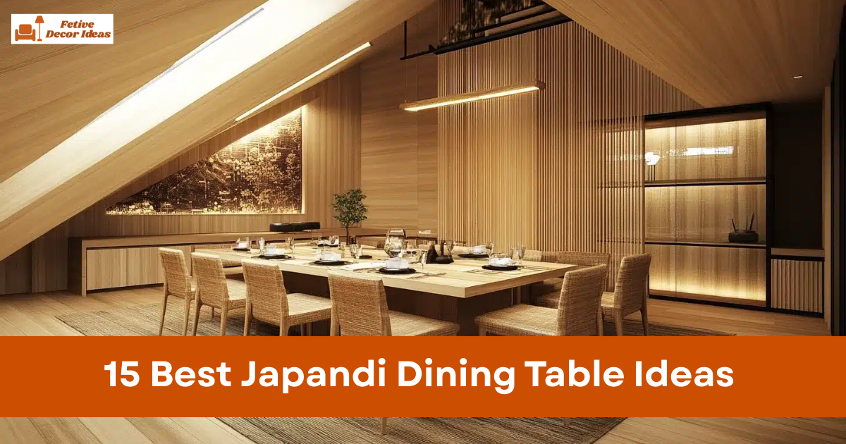 15 Best Japandi Dining Table Ideas for a Calm and Minimal Dining Space