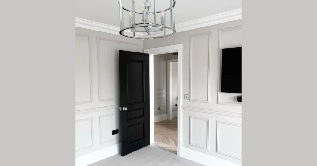 Add Decorative Door Molding Panels