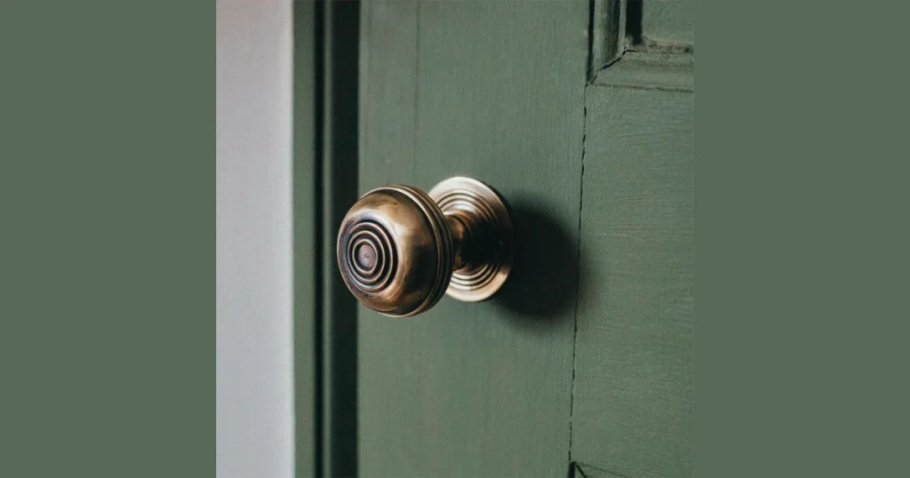 Antique Brass Door Knob