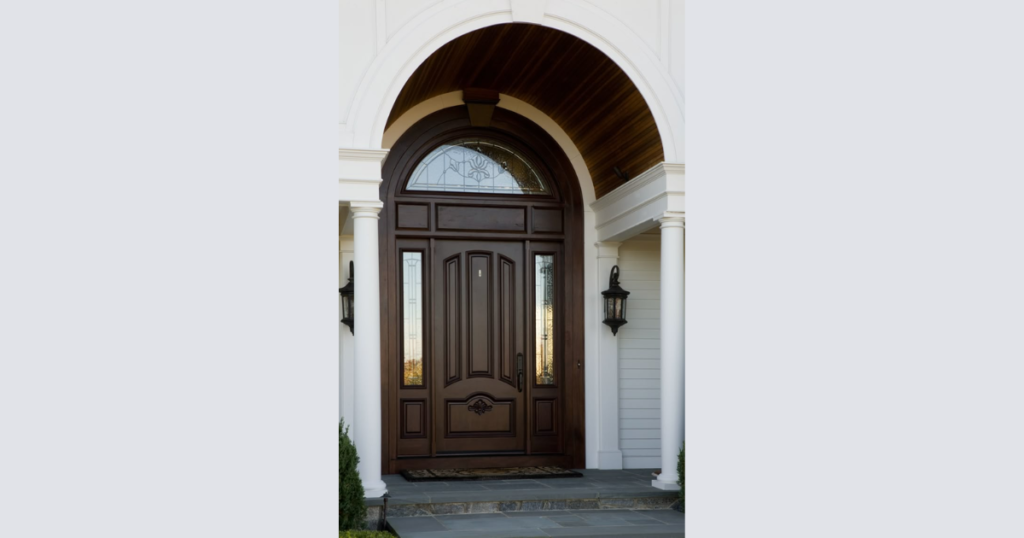 Arched Front Door Design