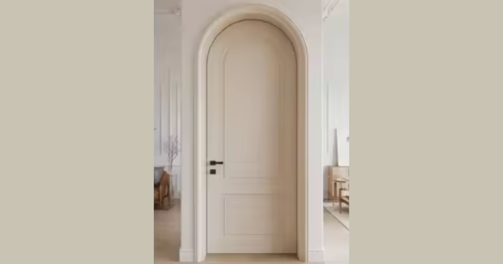 Arched Top Door Design for Classic Appeal