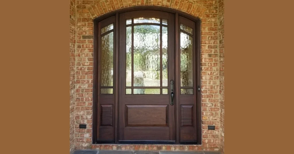 Arched Top House Door