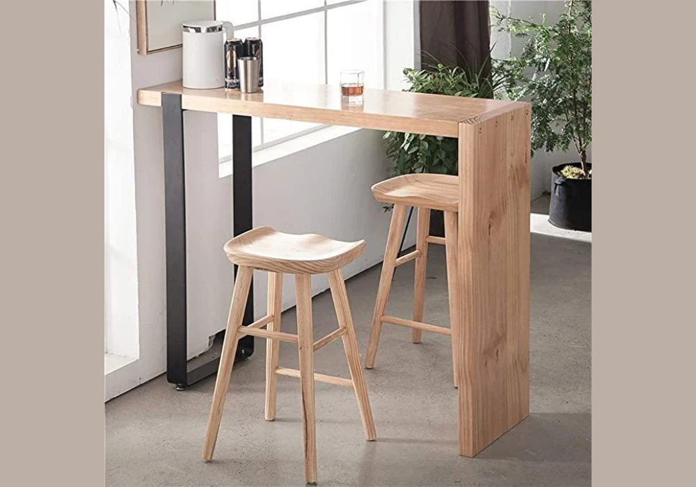 Bar Height Table With Two Stools