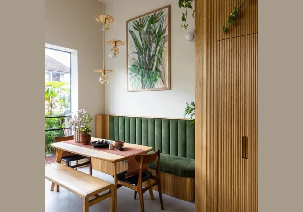 Bench Along the Wall Setup