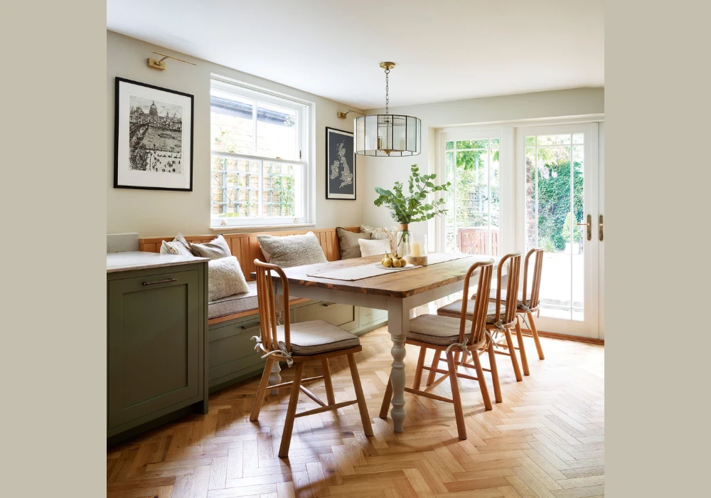 Bench Seating Kitchen Table Setup