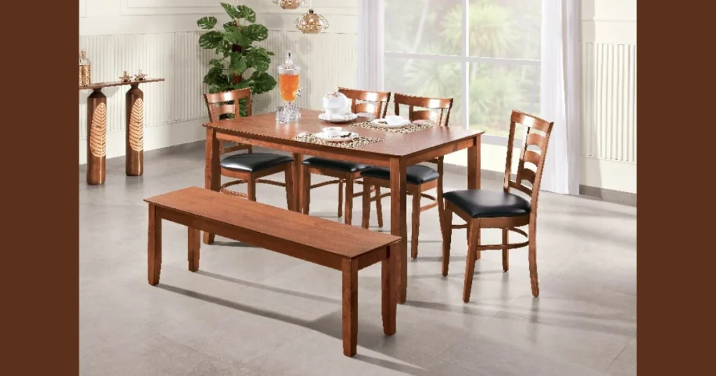 Bench Seating with Dining Chairs