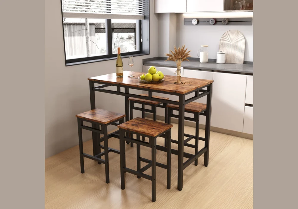 Breakfast Bar Style Dining Table