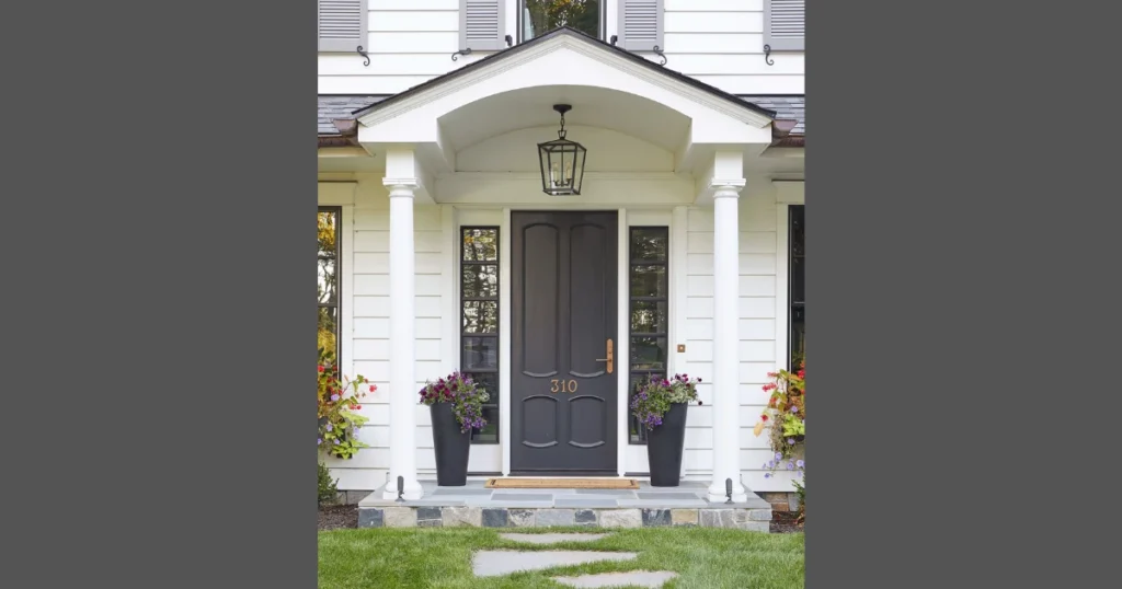 Charcoal Gray Exterior Door Color