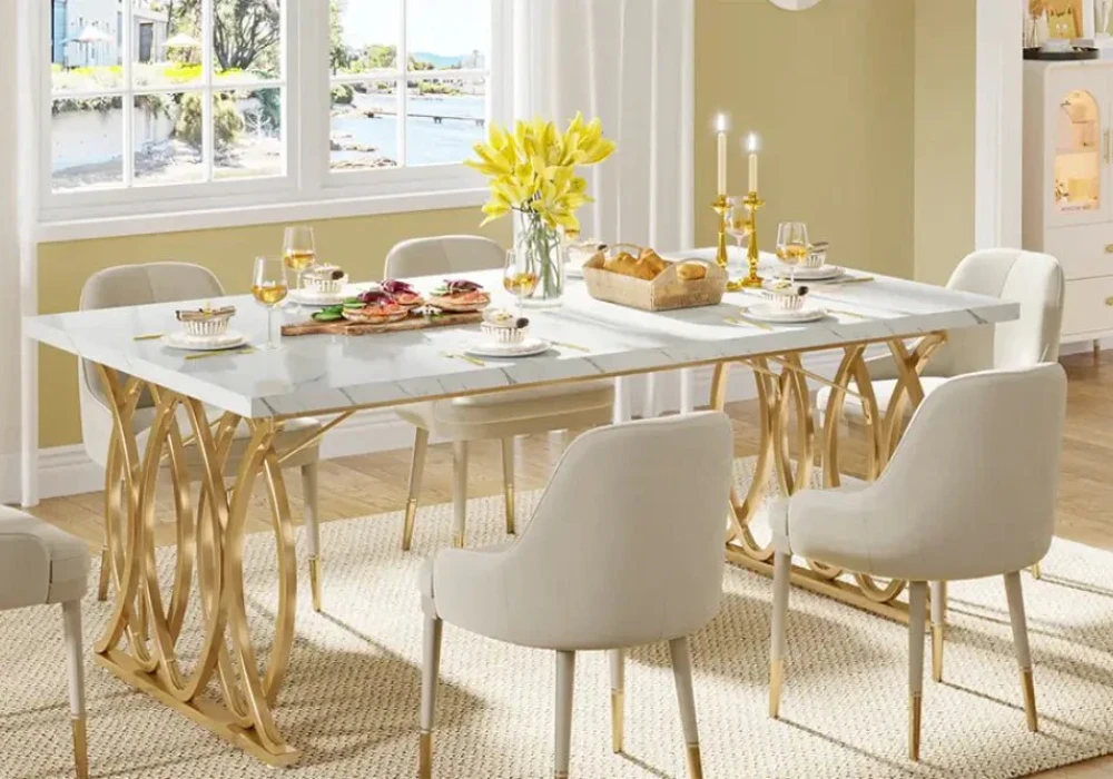 Choose Easy-to-Move Decor for Better Table Organization