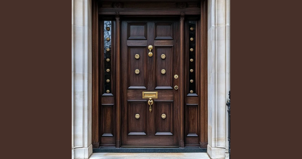 Classic Two Panel Door Design