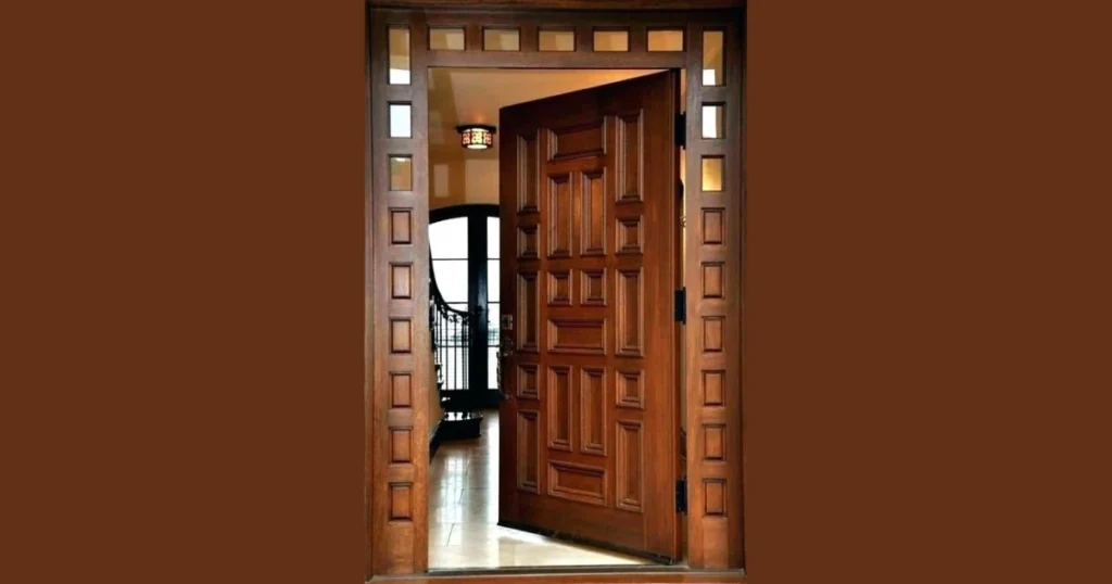 Classic Wooden Door Frame Design