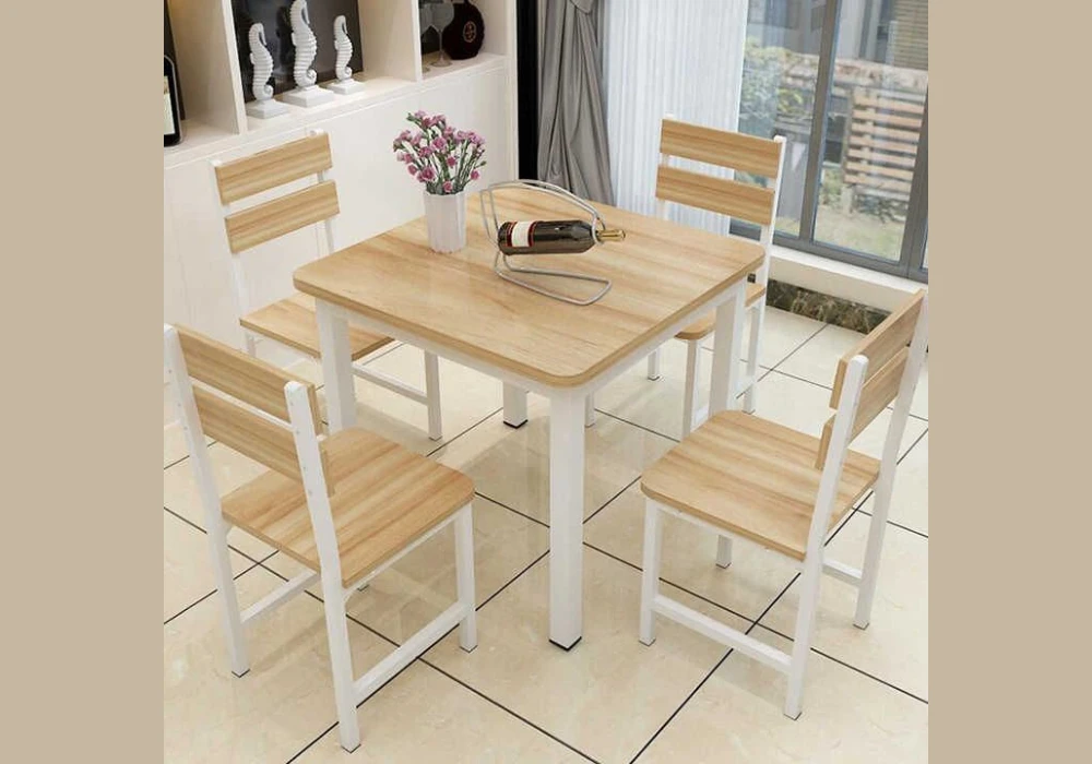Compact Square Dining Table for Apartments