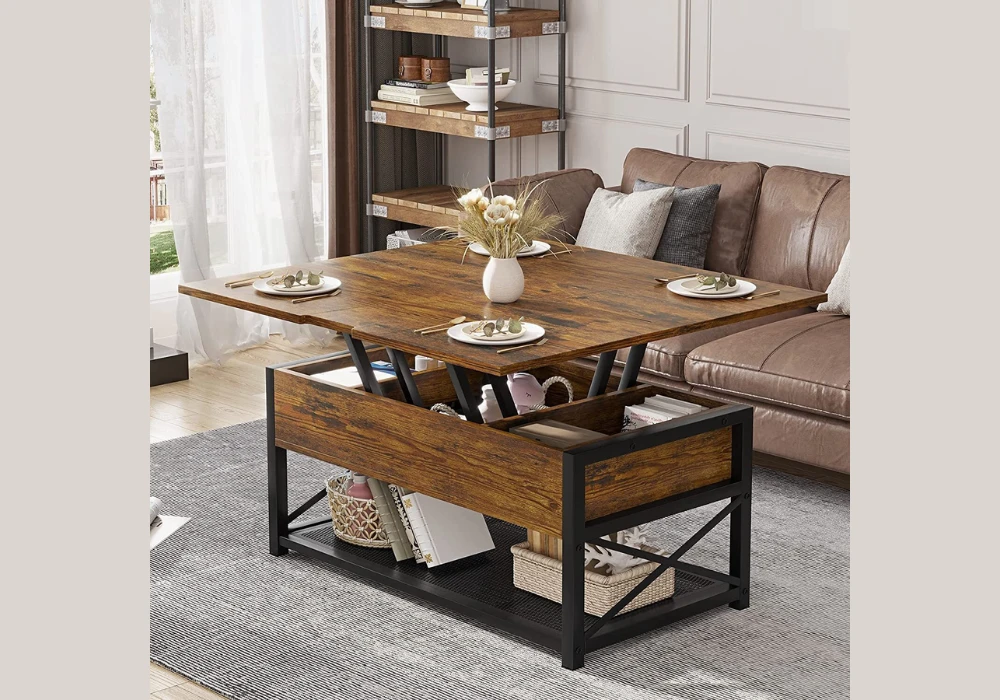 Convertible Coffee Table to Dining Table
