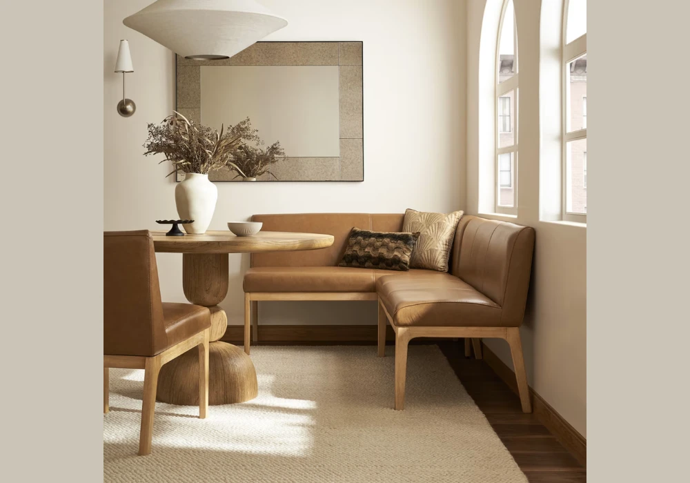 Corner Bench Dining Setup