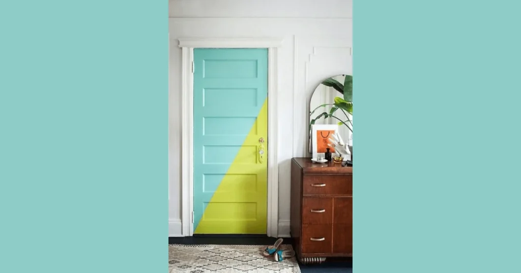 Create Two-Tone Painted Door Designs