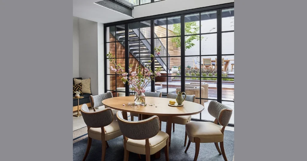 Curved Back Dining Table Chair Ideas