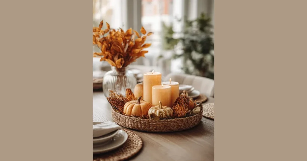 Decorative Basket Centerpiece