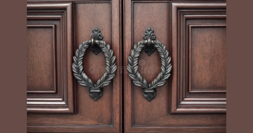 Decorative Carved Door Pull Handle