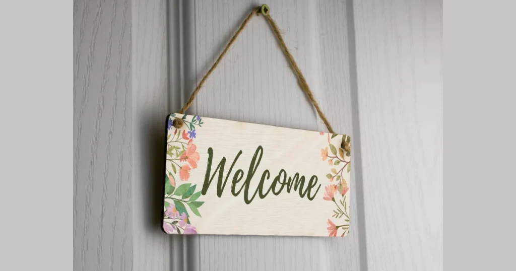 Decorative Ceramic Door Signage